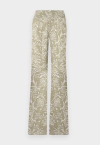JOHNNY SMOCKED WAIST PANTS - Tygbyxor - green