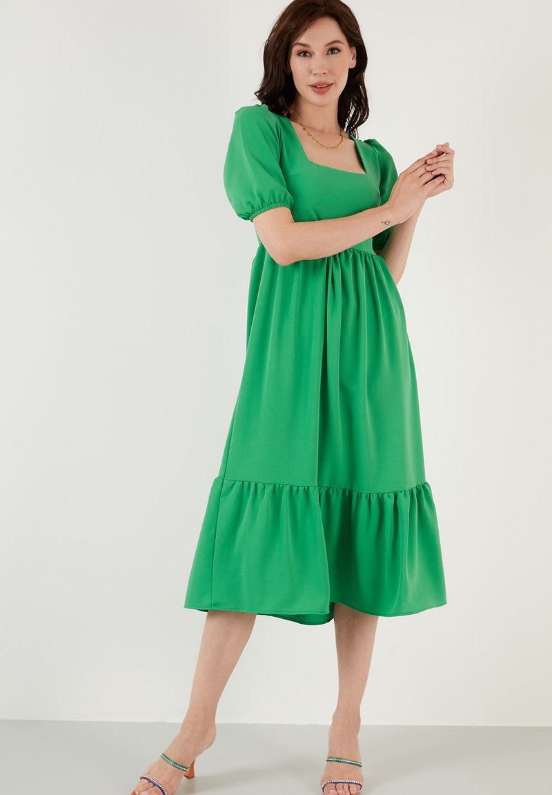 LELA REGULAR FIT - Vapaa-ajan mekko - green