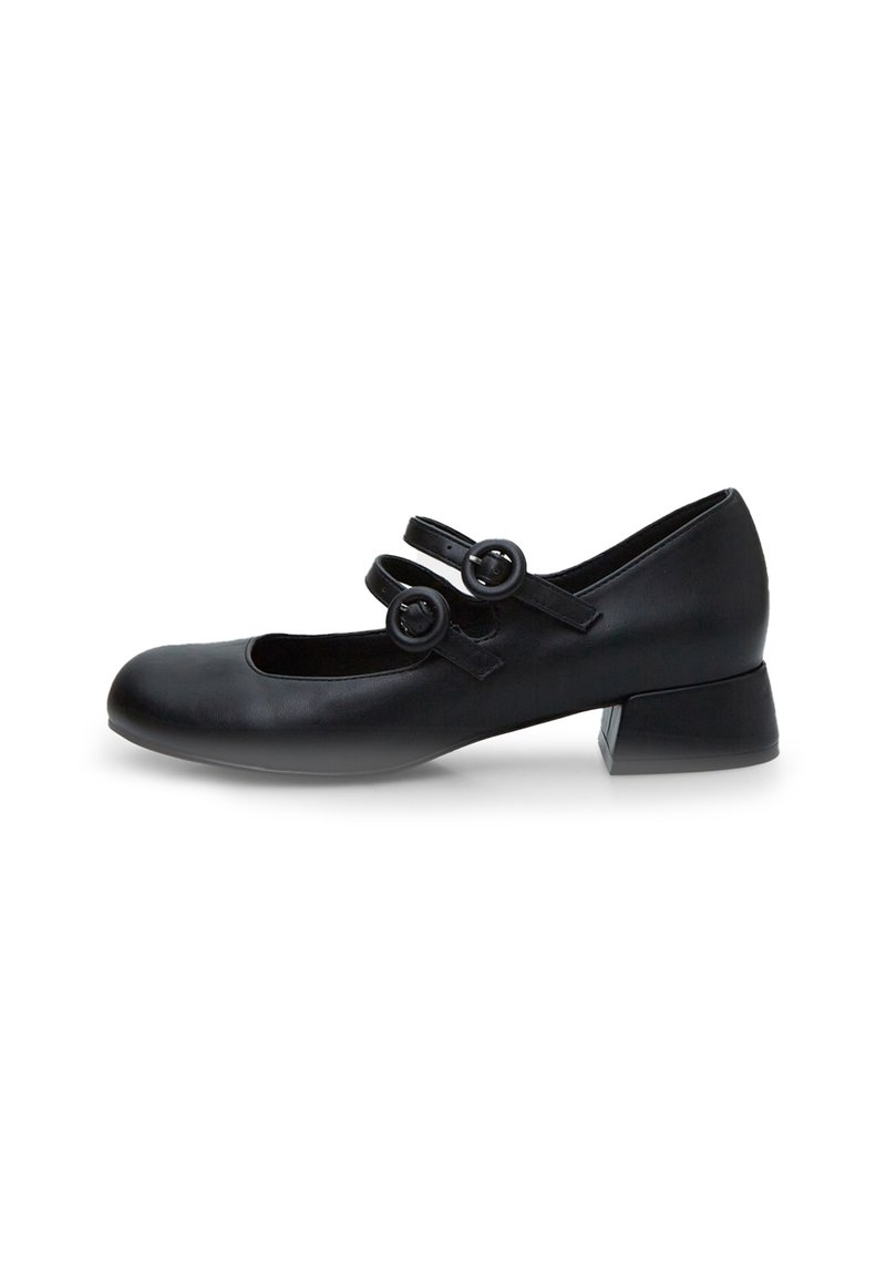 Bata Balerinke s trakom oko gležnja - nero