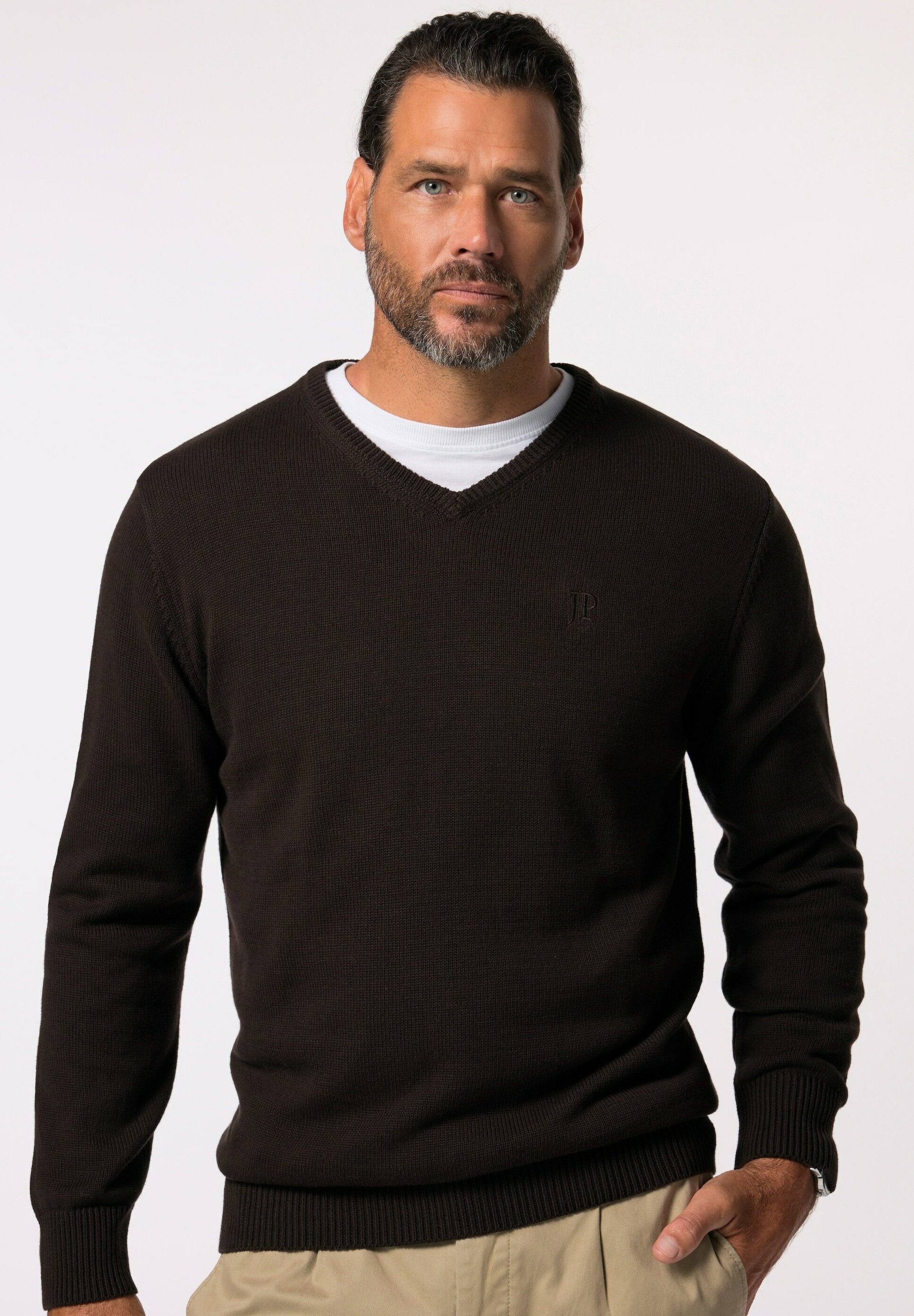 Jp1880 Pullover Ohne Kapuze Herren JP1880 TROYER Fleecepullover