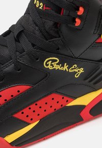Patrick Ewing ECLIPSE VINTAGE CATALOG UNISEX - Baskets montantes - black/fiery red/viriant yellow