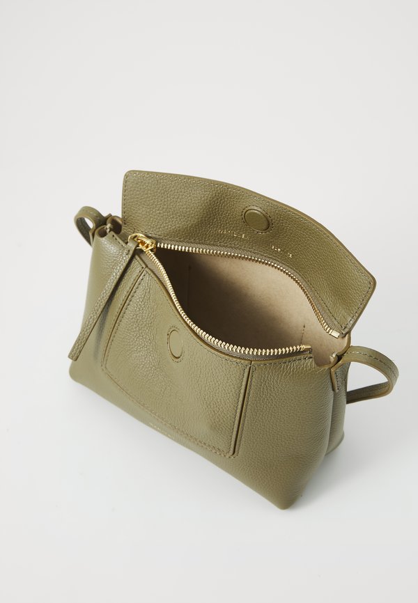 PENELOPE SLOUCH MINI - Cross body bag - olive crust2