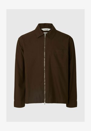Selected, OVERSHIRT RELAXED FIT - Lichte jas - demitasse