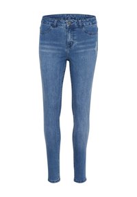 Non sélectionné, washed destroyed blue denim
