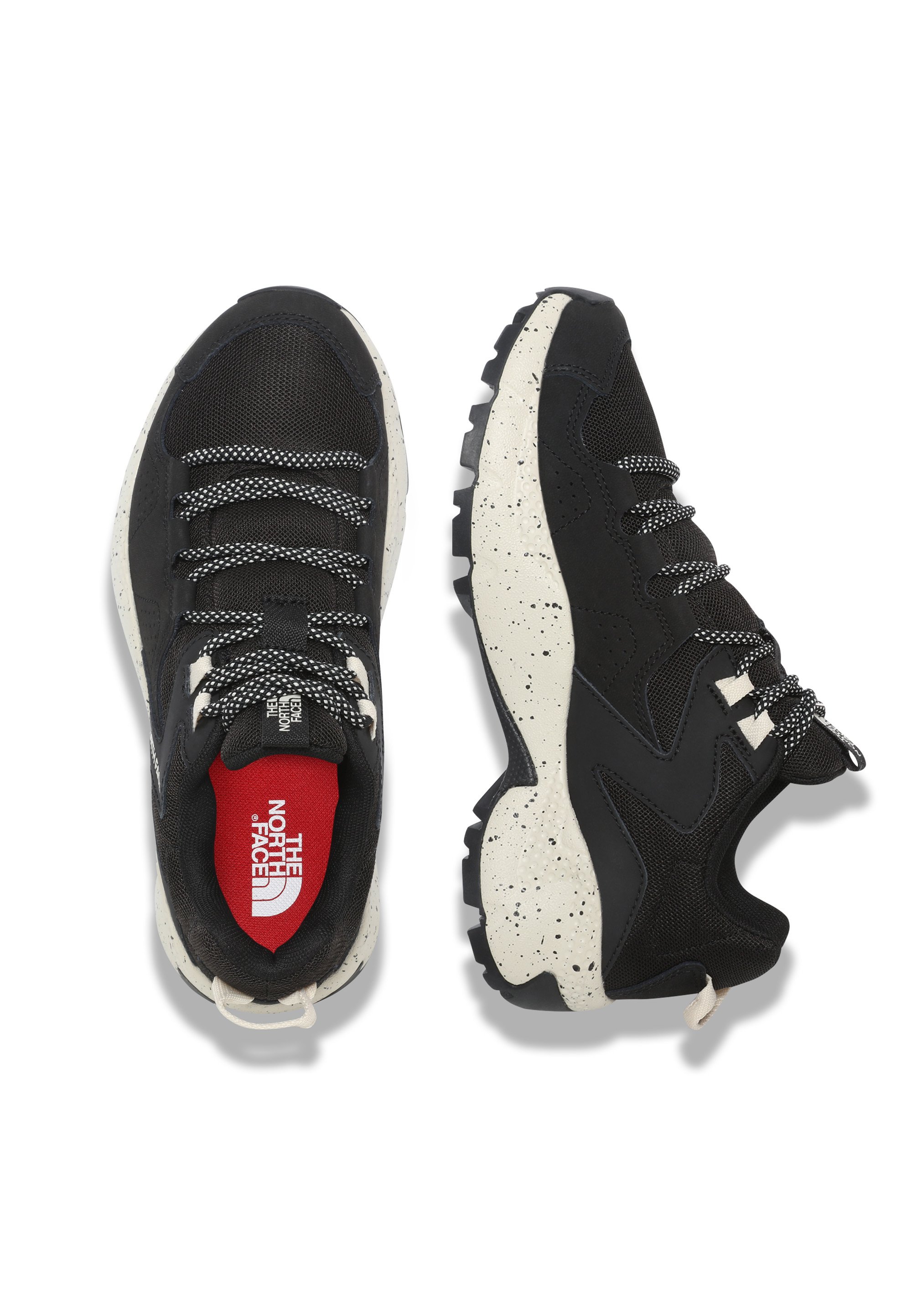 the north face trail escape crest trainers in black
