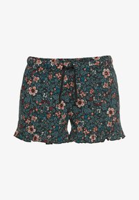 Selected, petrol geblümt