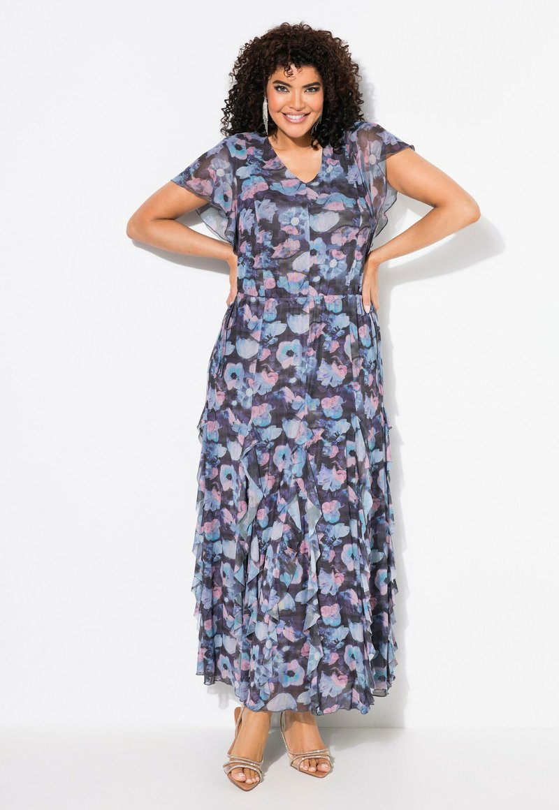 Ulla Popken Maxi-jurk marine/donkerblauw