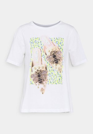 Camiseta estampada - white