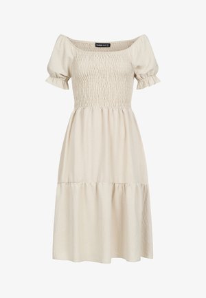 Cloud 5ive, OFF SHOULDER DRESS - Nappali ruha - beige