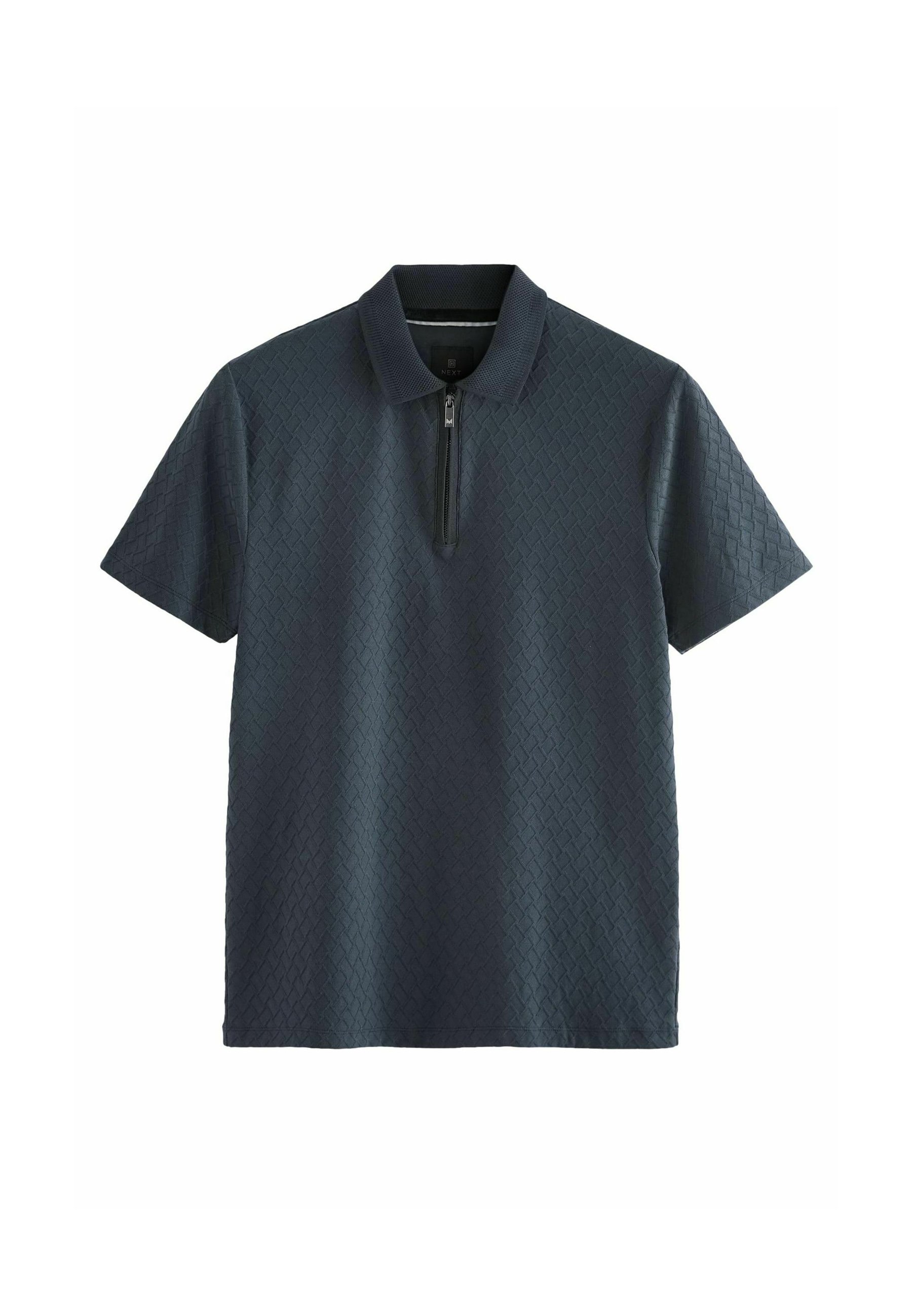 トップス this uniform star polo charcoal Next TEXTURED - Polo shirt - dark charcoal grey/grey - Zalando