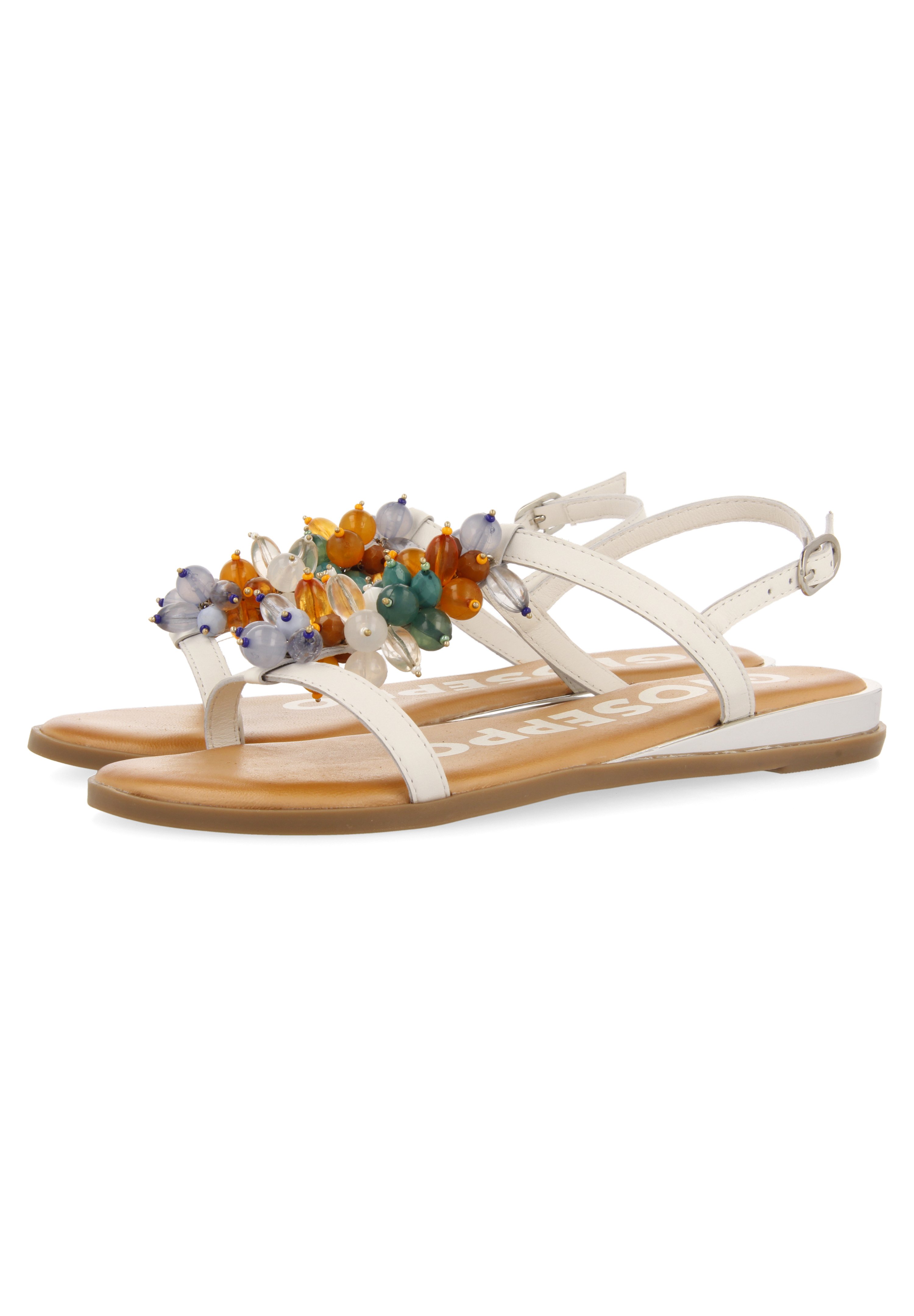 Gioseppo ADORNOS PARA M - Infradito - blanco/bianco - Zalando.it