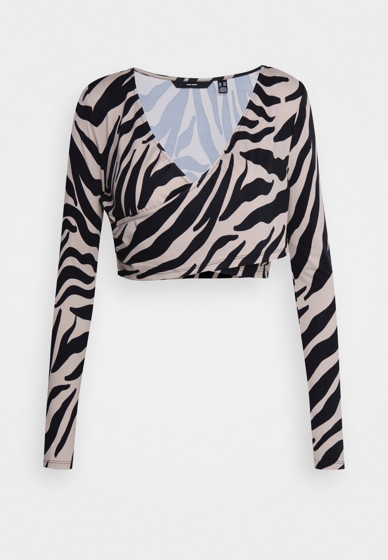 Vero Moda Petite Longsleeve zwart Vero Moda Petite Longsleeve zwart