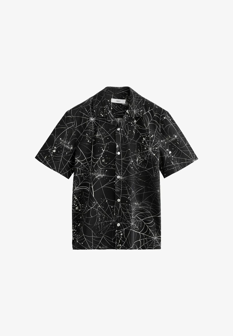 Next REGULAR FIT - Marškiniai - black white