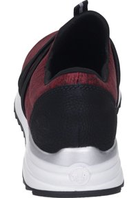 Rieker Slip-ons - rot-schwarz/schwarz