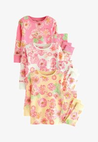 Seleccionado, pink yellow