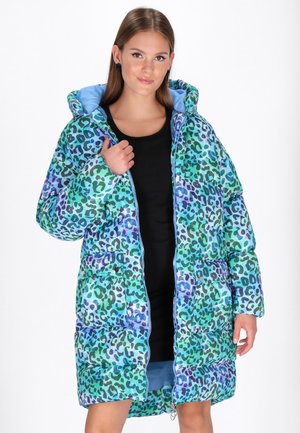 Wintermantel - green multicolor