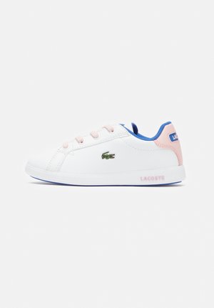 Lacoste GRADUATE 123 - Zapatillas - white/light pink