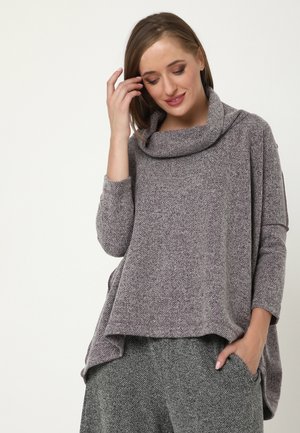 SHARON - Mikina - schwarz, lila