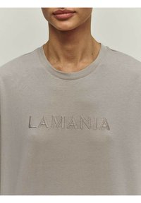 LA MANIA LUCY - Marškinėliai su spaudiniu - beige