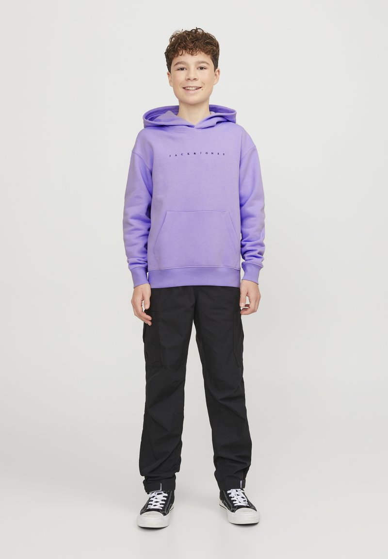 Jack & Jones Junior JJESTAR  NOOS  - Mikina s kapucí - purple rose