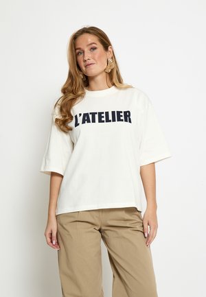 STINE  - T-shirts print - cloud dan navy