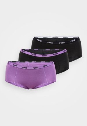 MINI SHORT 3 PACK - Boxerky - purple combo