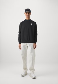 KARL LAGERFELD CREW NECK - Sportinis megztinis - black