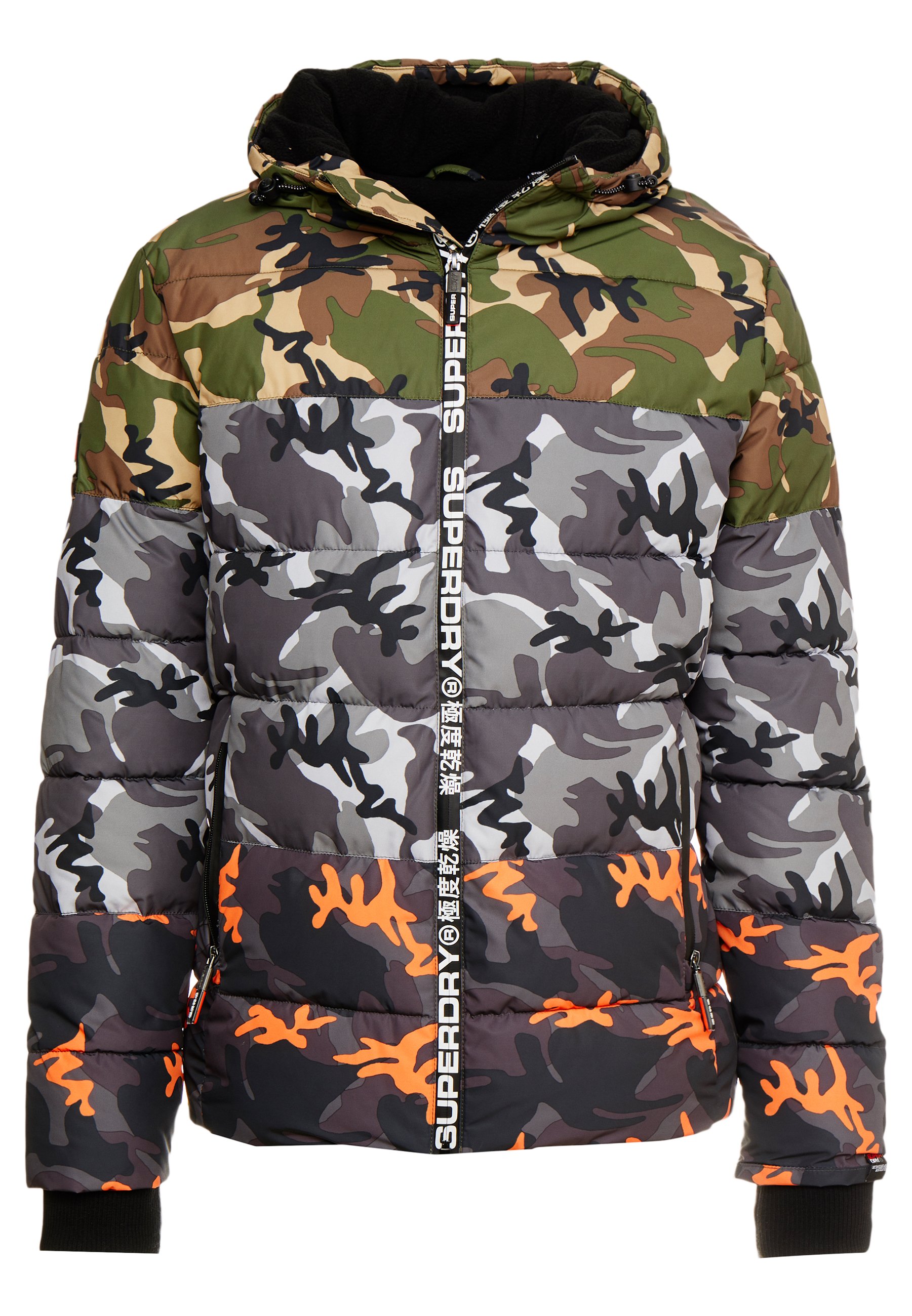 superdry black camo jacket