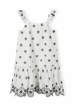 FRILL STRAPS & A-LINE - Vardagsklänning - white