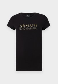 Apdrukāts T-krekls - black