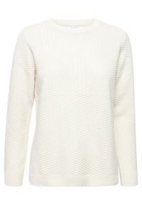 b.young Stickad tröja - off-white