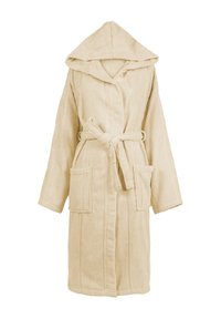 UNISEX MIT KAPUZE - Bademantel - beige