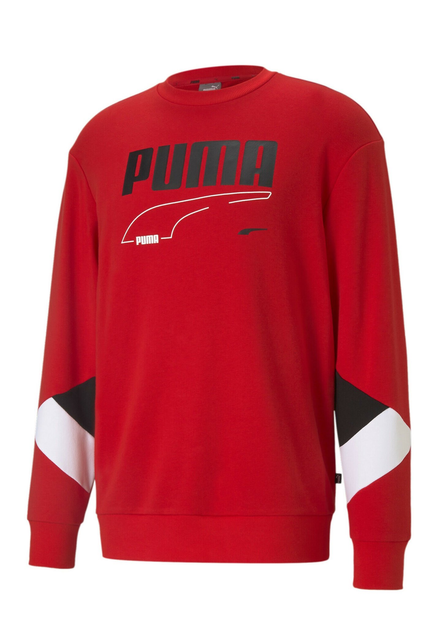 red puma sweater