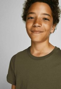 Jack & Jones Junior Jednoduché tričko - olive night