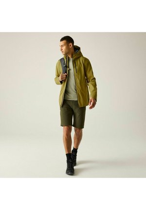 Regatta REGATTA RADLER WATERPROOF SHELL JACKET WATERPROOF JACKETS - Regenjas - brown