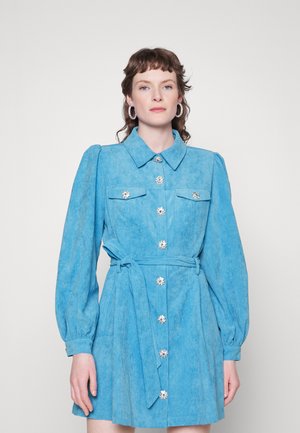 MELANIECRAS DRESS - Shirt dress - azure blue