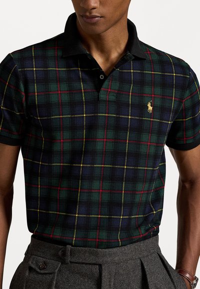 Polo Ralph Lauren THE POLO TARTAN POLO SHIRT - Polotričko - black