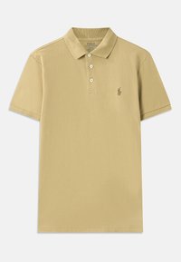 CUSTOM SLIM FIT STRETCH MESH POLO SHIRT - Polosärk -  khaki