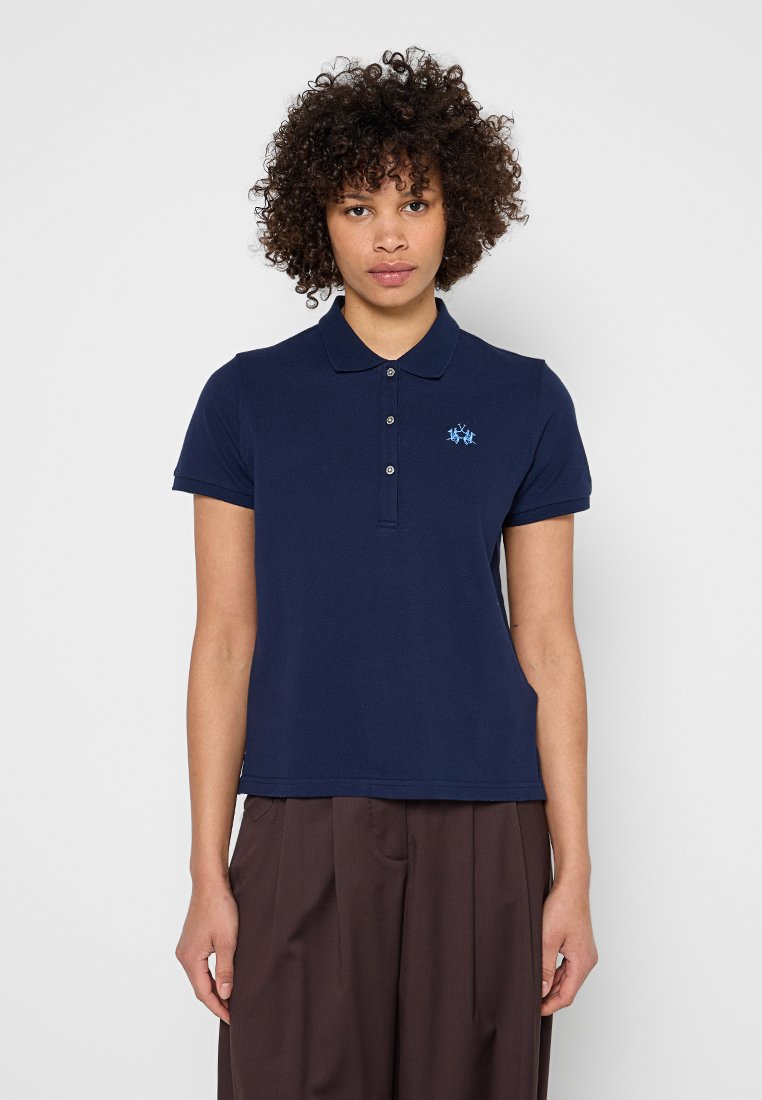 LA MARTINA Poloshirt donkerblauw