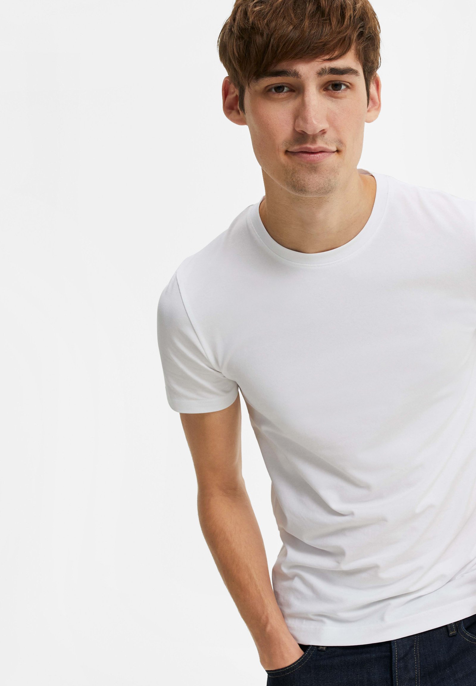 WE Fashion T-shirt basic - white/wit - Zalando.nl