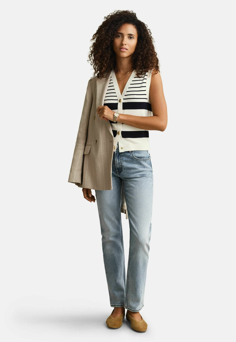 GANT STRIPED - Vesta - eggshell