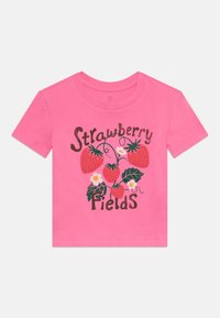 GAP - VALUE GRAPHIC MAY GIRLS - T-shirts med print - neon pink rose Miniatyrbilde 1