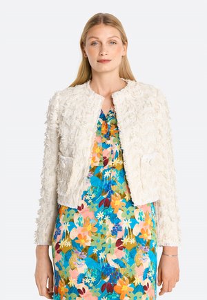 Rich & Royal MIT AUFGESETZTEN TASCHEN - Blazer - pearl white