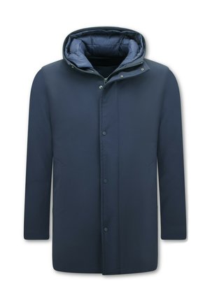 Local Fanatic, WATERDICHTE WINTERPARKA JAS - TWEEDELIGE JAS - BNW - BLAUW - 8518 - Wintermantel - blauw