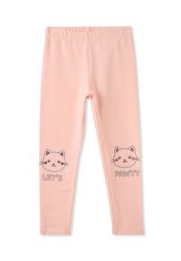 Terranova CON GATTINO - Leggings - rosa cipria