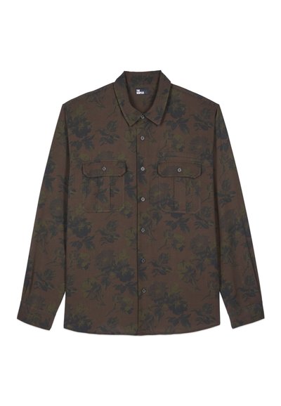 The Kooples É FLEURI - Camicia - dark brown