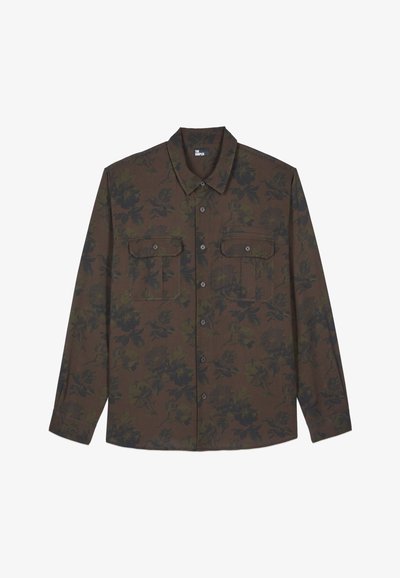 The Kooples É FLEURI - Camicia - dark brown