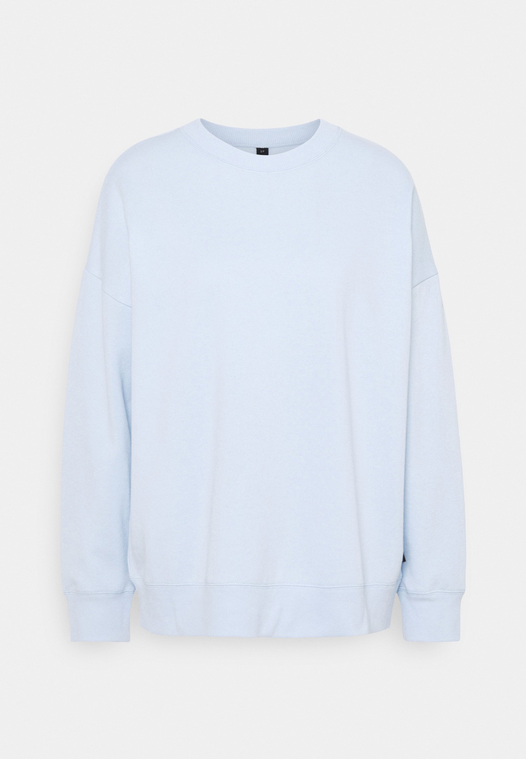 baby blue sweatshirt