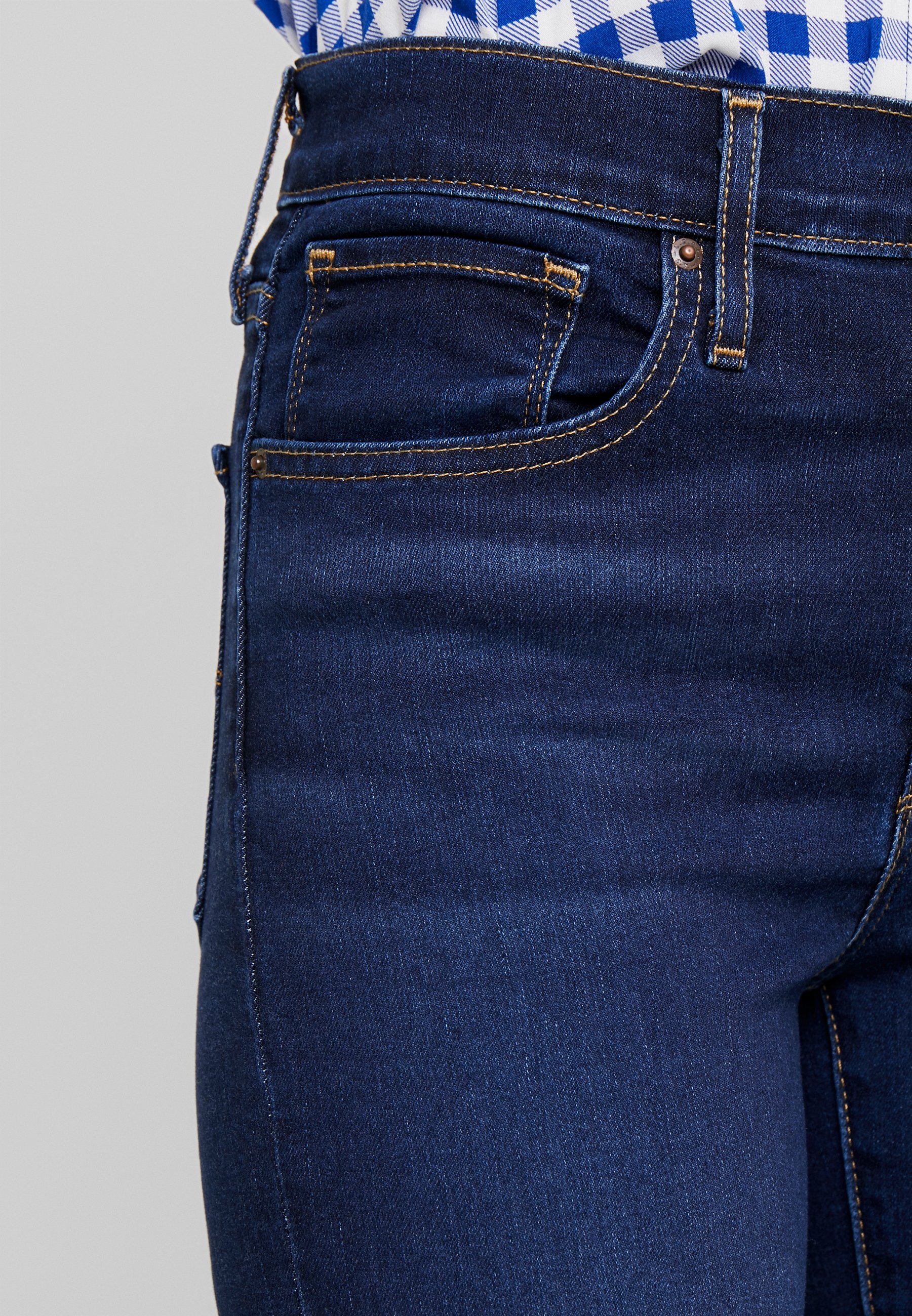 Levi's® 724™ HIGH RISE STRAIGHT - Tiesaus kirpimo džinsai - london  bridge/tamsiai mėlynų džinsų - Zalando.lt