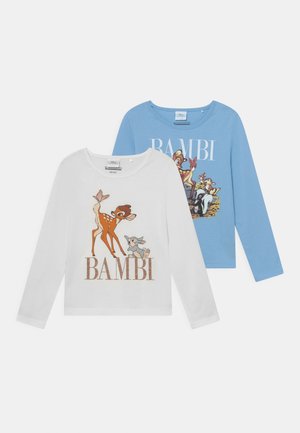 DISNEY BAMBI 2 PACK - Langarmshirt - light blue/off-white